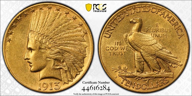 Cert 44616284 - Coin Image