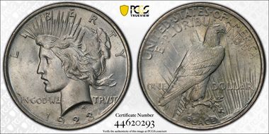 1923 $1 MS63
