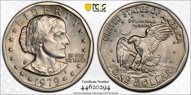 1979-P SBA$1 Wide Rim MS64