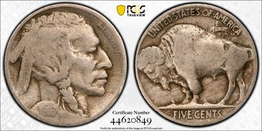 1916 5C 2 Feathers, FS-402 VG8