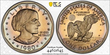 1980-S SBA$1 PR68DCAM