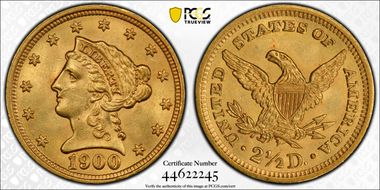 1900 $2.50 MS64
