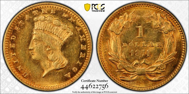 Cert 44622756 - Coin Image