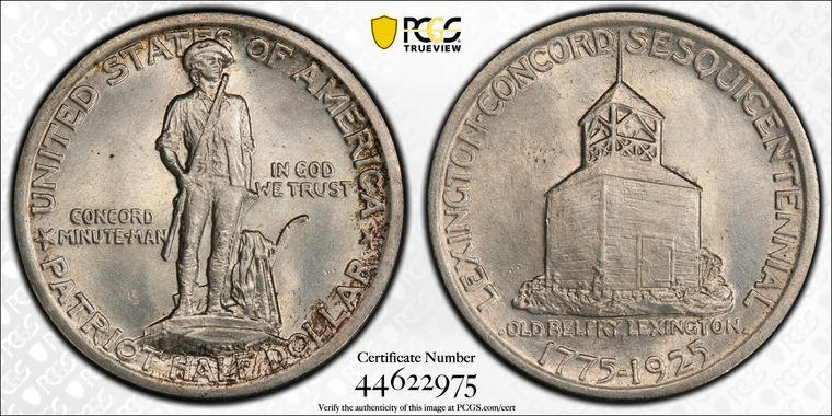 Cert 44622975 - Coin Image