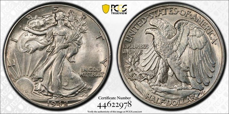 Cert 44622978 - Coin Image