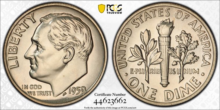 Cert 44623662 - Coin Image