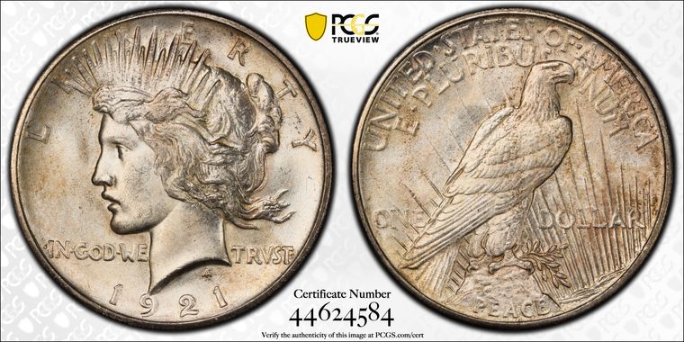 Cert 44624584 - Coin Image