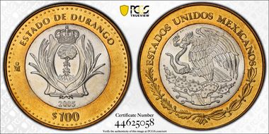 2005-Mo 100 P Durango MS65