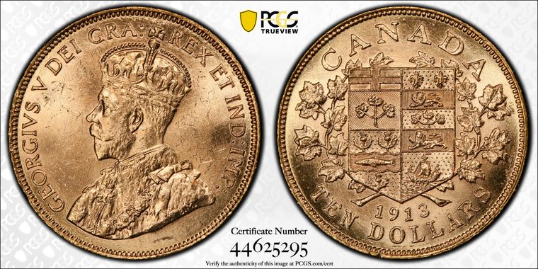 Cert 44625295 - Coin Image