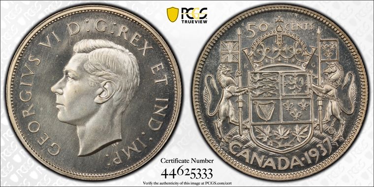 Cert 44625333 - Coin Image