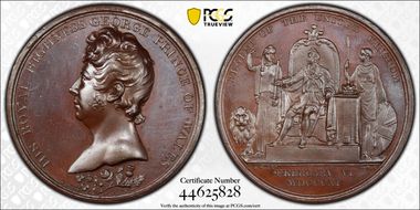 1811 Medal Eimer-1015 Bronzed AE SP64