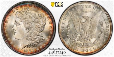 1883 $1 MS67+