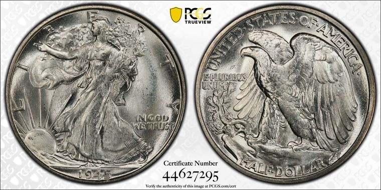 Cert 44627295 - Coin Image