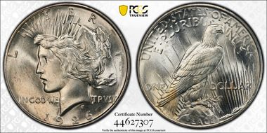 1926-D $1 MS66