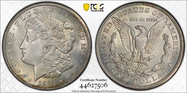 1921-S $1 MS65
