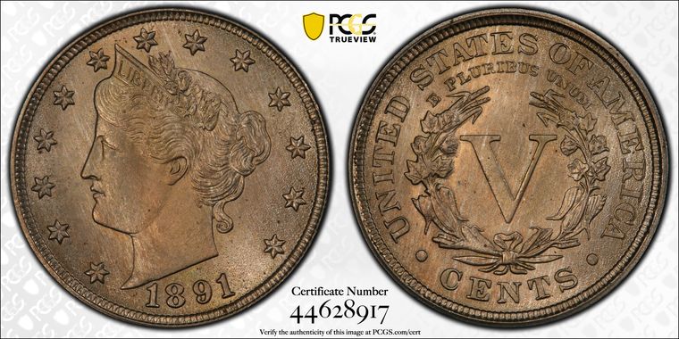 Cert 44628917 - Coin Image