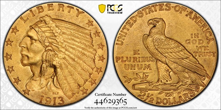 Cert 44629365 - Coin Image