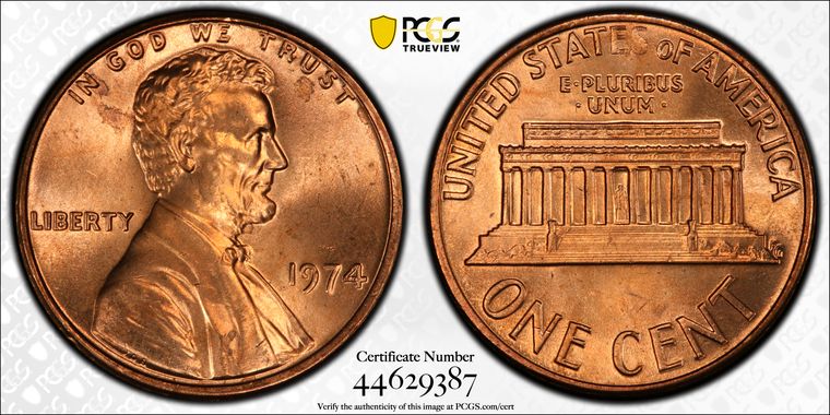 Cert 44629387 - Coin Image