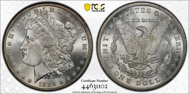 1884-CC $1 MS65