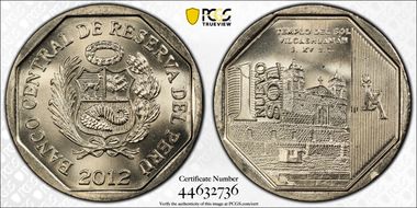 2012 N Sol Sol Vilcashuaman MS67