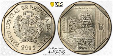 2014 N Sol Huaca de la Luna MS68