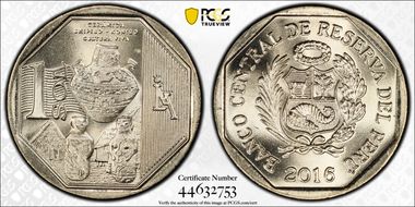 2016 Sol Ceramic Shipibo Konibo MS67