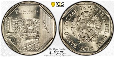 2016 Sol Cabeza de Vaca MS67