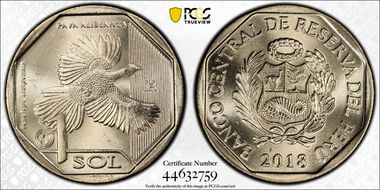 2018 Sol Pava Aliblanca MS67