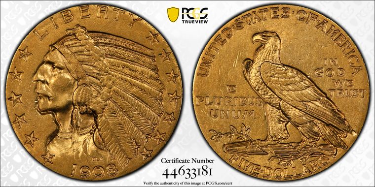 Cert 44633181 - Coin Image