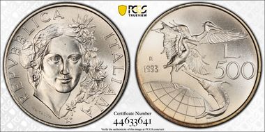 1993-R 500 L Wildlife Protection MS67