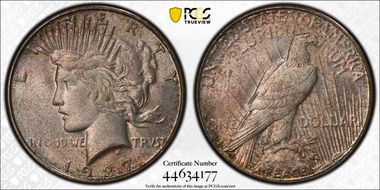 1927-S $1 MS64