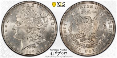 1899 $1 MS65