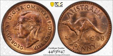 1948 (m) 1D KM-36 MS66RB