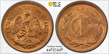 1945-Mo 1C KM-415 MS65RB
