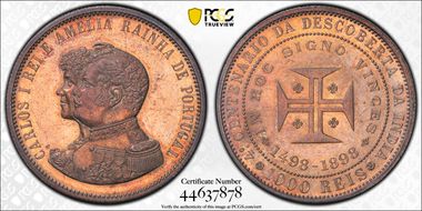1898 1000 R Discovery of India KM-539  Ag N1