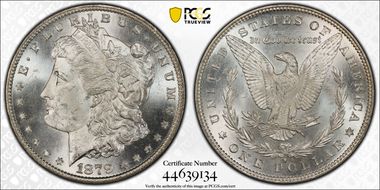 1879-S $1 MS64
