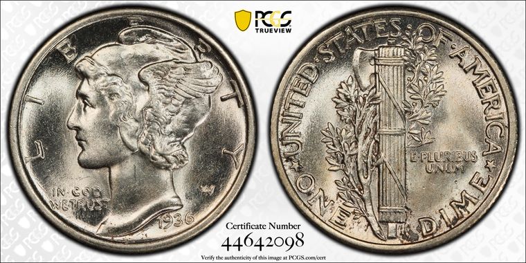 Cert 44642098 - Coin Image