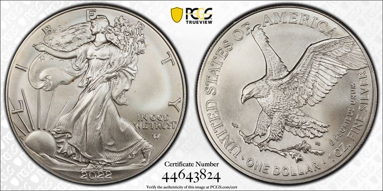 Cert 44643824 - Coin Image