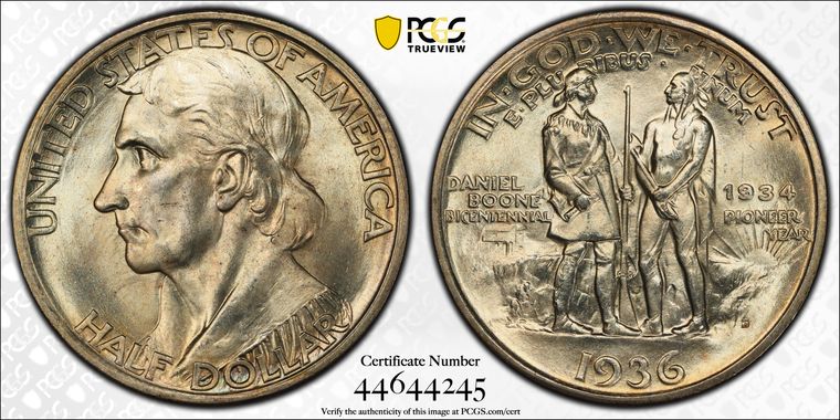 Cert 44644245 - Coin Image