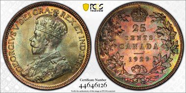 1929 25C MS65