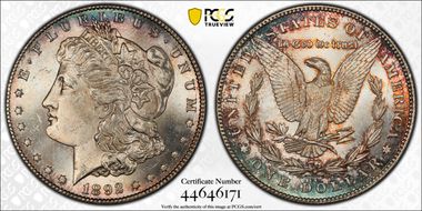 1892-CC $1 MS63
