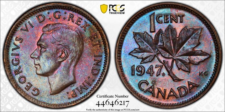 Cert 44646217 - Coin Image