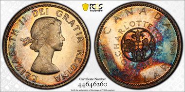 1964 S$1 Confederation MS63