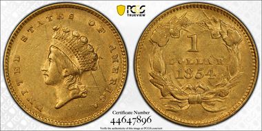 1854 G$1 Type 2 N1