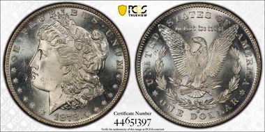 1878-S $1 MS65