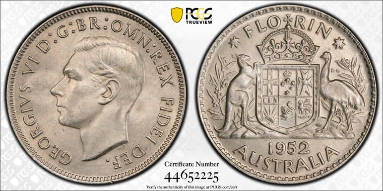 Cert 44652225 - Coin Image