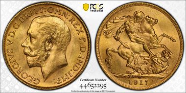 1917-M Sov S-3999 MS63