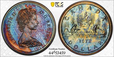 1972 S$1 Voyageur Ag SP68