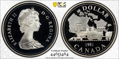 1981 S$1 Trans-Can PR68DCAM