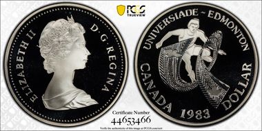 1983 S$1 W.U.Games PR69DCAM